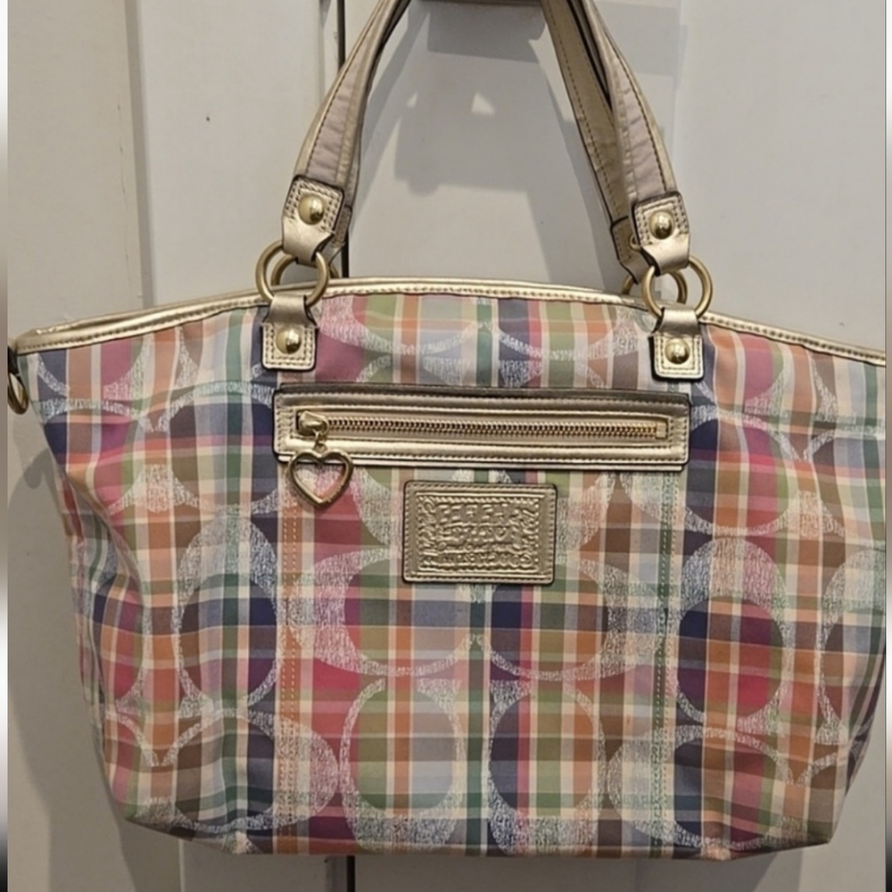 VINTAGE-Coach Poppy Daisy Large Bag👜❤️